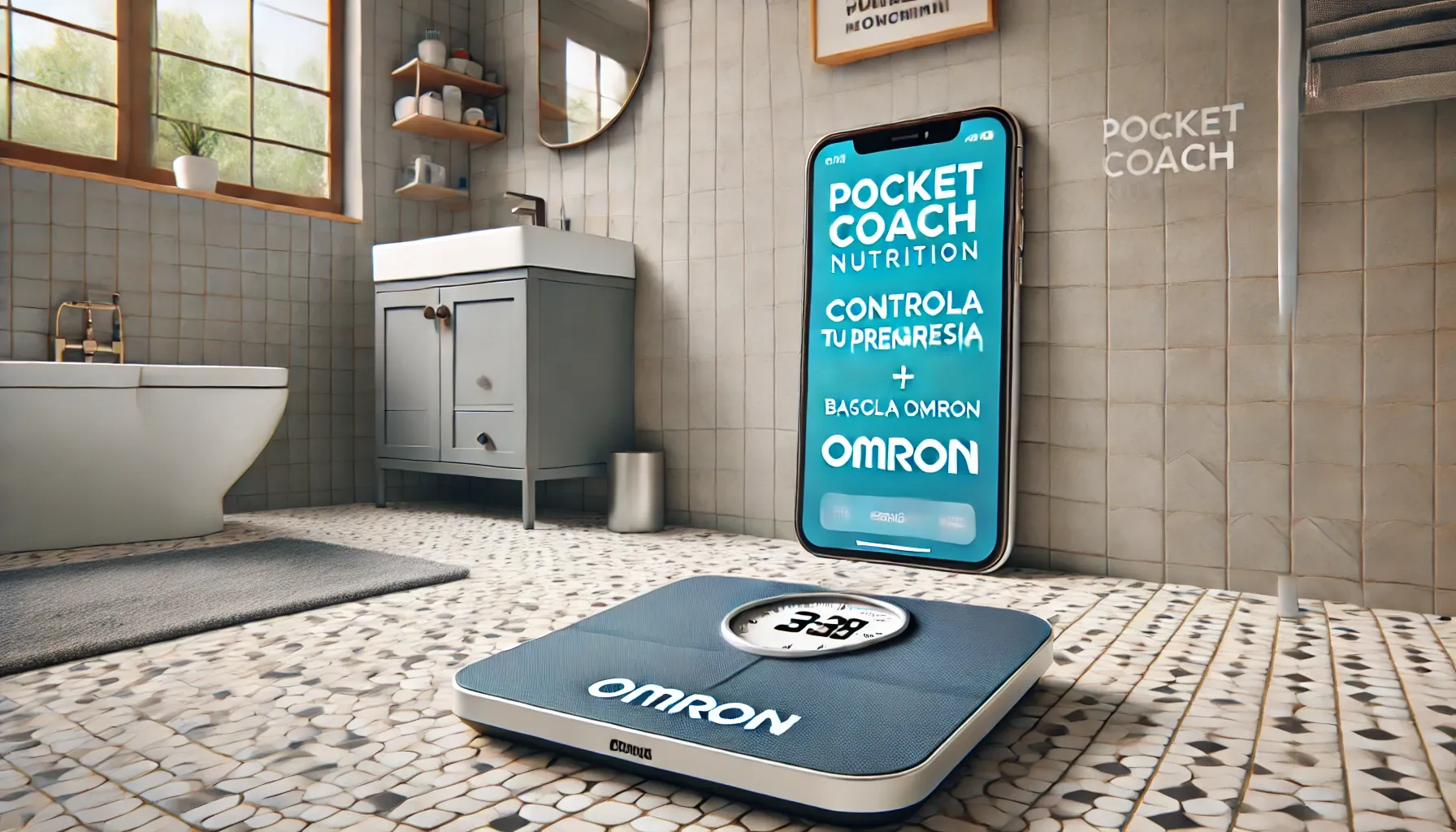 DALL·E 2024-09-04 06.01.33 - A realistic and eye-catching promotional image in a 3_1 horizontal aspect ratio for Pocket Coach Nutrition. The image features a modern bathroom or fi.webp