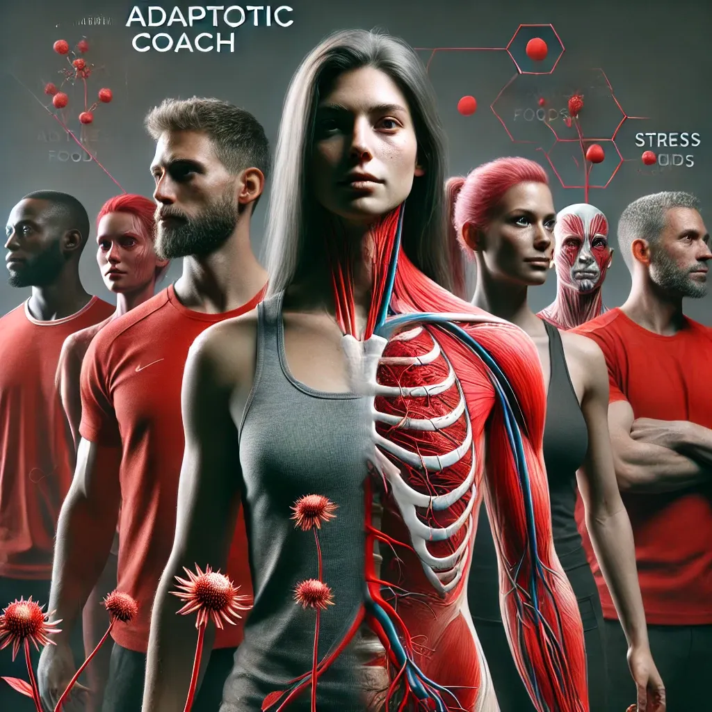 DALL·E 2024-09-08 19.05.31 - A realistic image featuring a group of diverse individuals, both men and women in their 30s and 40s, standing together in a red and black environment.webp